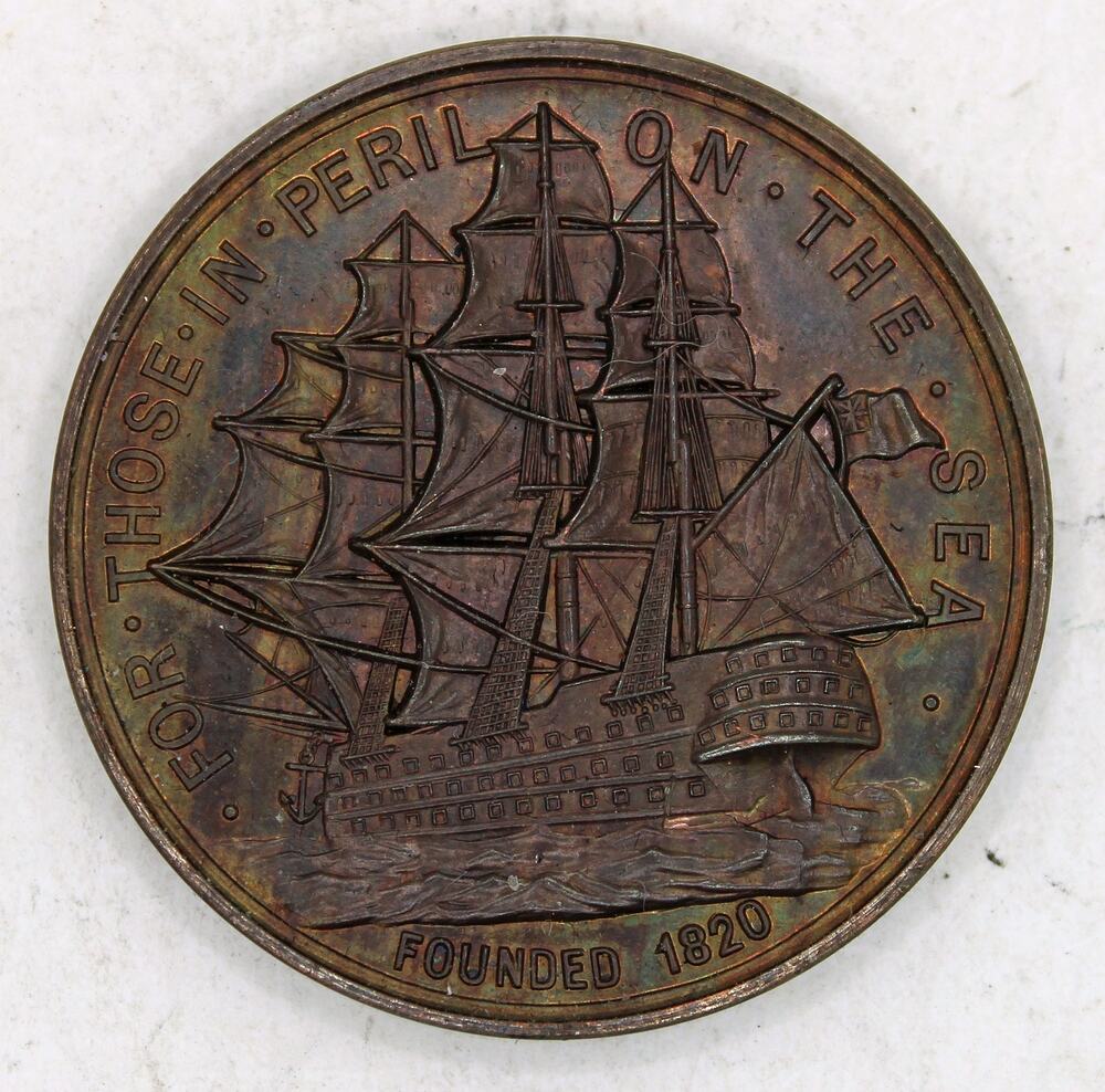 Vaughton Brim Liverpool Seamen's Friend Society Bronze Medal